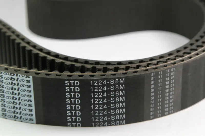 

TAJIMA EMBROIDERY HIGH-SPEED MACHINE PARTS TIMMING BELT STD 1224-S8M 40MM S5M 1165-20MM