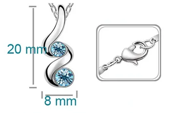 Комплект из колье и серёг с кристаллами|necklace earrings jewelry set|brand setsfashion set |