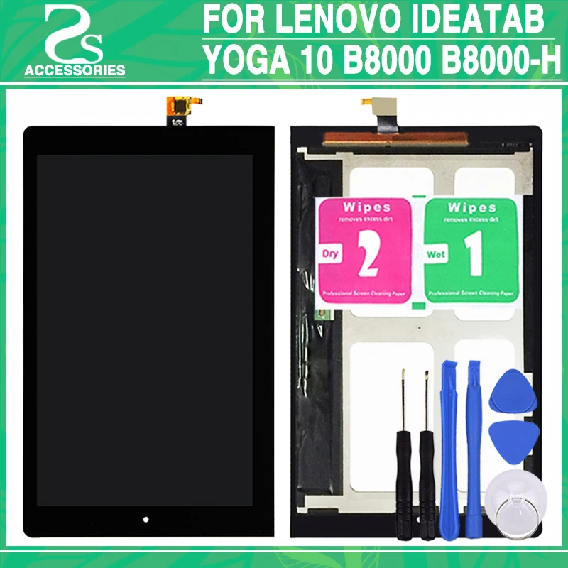 New B8000 LCD Touch Screen For Lenovo IdeaTab Yoga 10 B8000 B8000-H 60047 HD Display Digitizer Touch Sensor Glass Panel New B8000 LCD Touch Screen For Lenovo IdeaTab Yoga 10 B8000 B8000-H 60047 HD Display Digitizer Touch Sensor Glass Panel