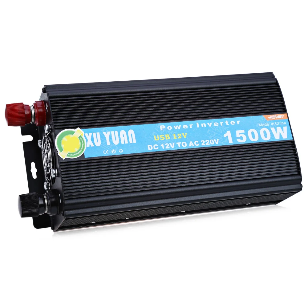 

1500W DC 12V to AC 220V Solar Power Inverter Modified sine wave Car Automotive Power Converter