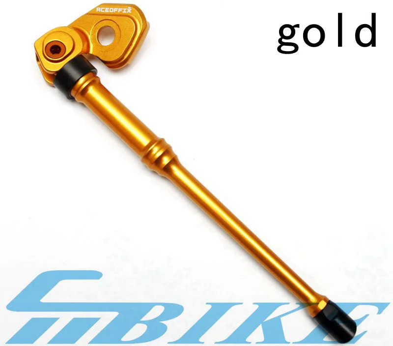 Aceoffix Подножка для велосипеда Brompton CNC алюминиевый сплав подножка стойки рамка - Цвет: Gold