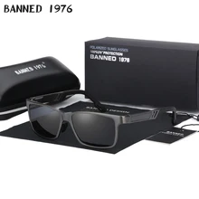 HD поляризованные солнцезащитные очки из алюминиево-магниевого сплава UV400 для мужчин и женщин для вождения Модные Винтажные Солнцезащитные очки oculos de sol с подарочной коробкой