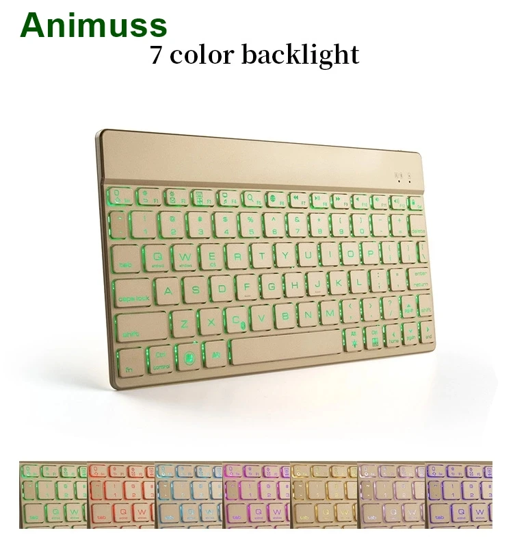 Animuss China factory sale aluminum wireless bluetooth keyboard for IOS for Android for Windows Animuss China factory sale aluminum wireless bluetooth keyboard for IOS for Android for Windows