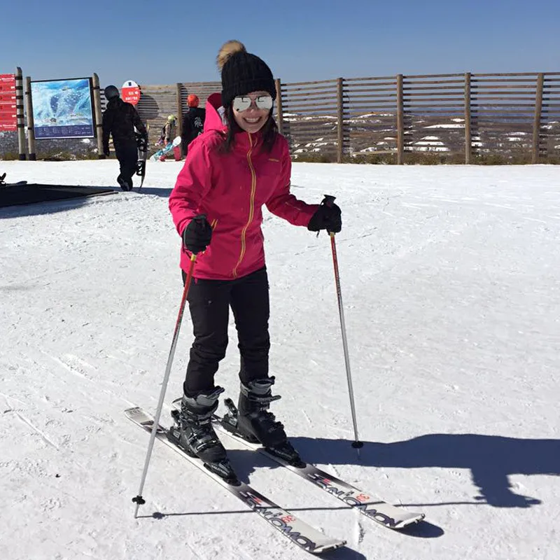 

VECTOR Ski Suit Women Professional Thermal Windproof Waterproof Skiing Suit Women Winter Ski Jacket+Pants Snowboard 60031
