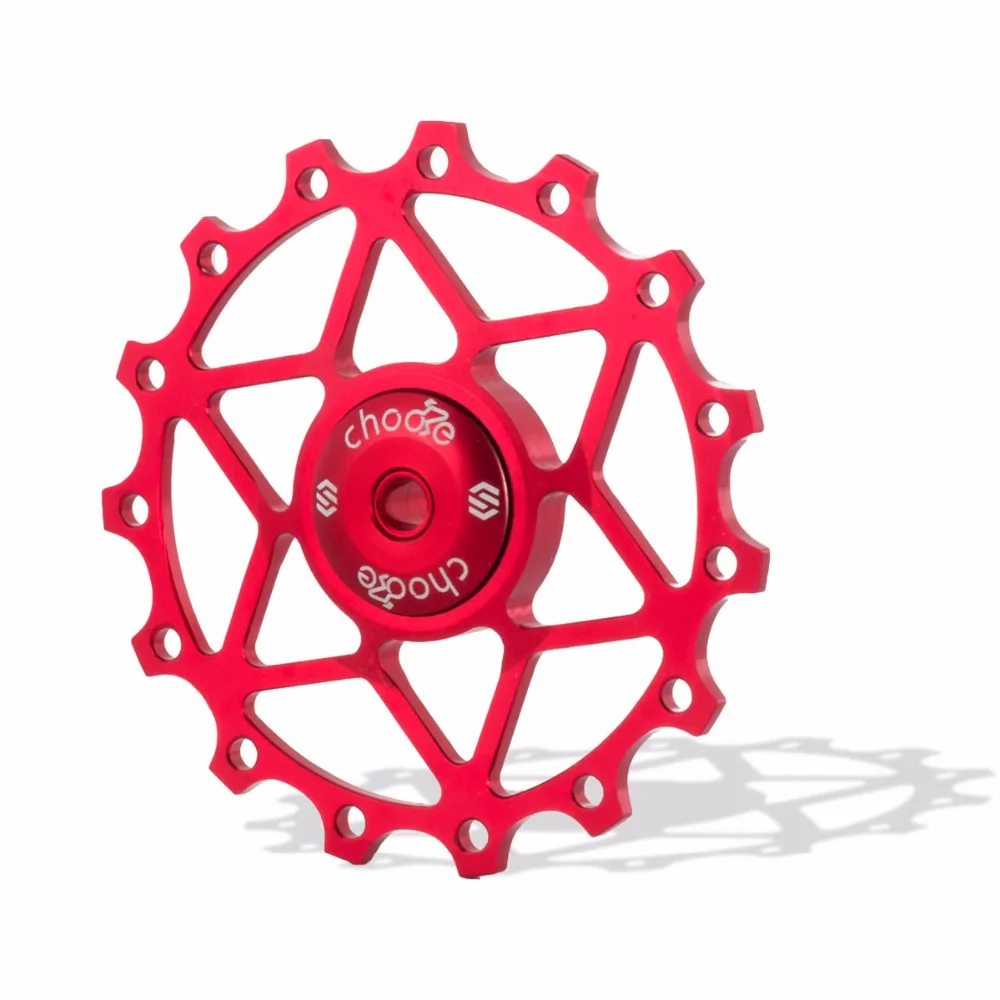 Выберите Mtb велосипед задний механизм переключения передач 13 T/15 T Al CNC керамические подшипники направляющие колеса для SHIMANO и SRAM 11 скорость натяжения Pully