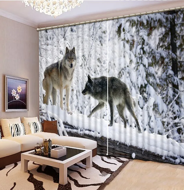 Home Decor Woonkamer Natuurlijke Art dier custom gordijn mode decor ... Home Decor Woonkamer Natuurlijke Art dier custom gordijn mode decor ...