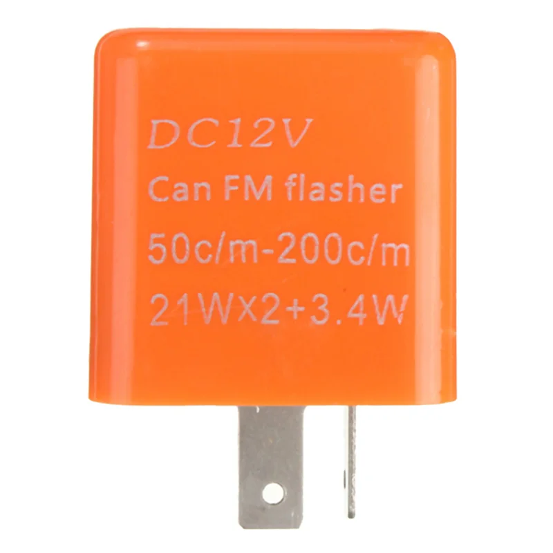Авто 2 контактный регулируемый светодиодный указатель поворота мотоцикла реле