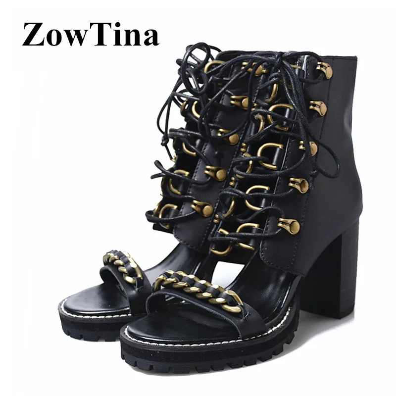 gladiator sandals with chains