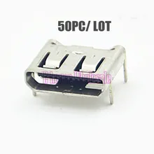 [50 шт./лот] Высокое качество наушников зарядки Порты и разъёмы Зарядное устройство разъем Замена для Xbox One контроллер