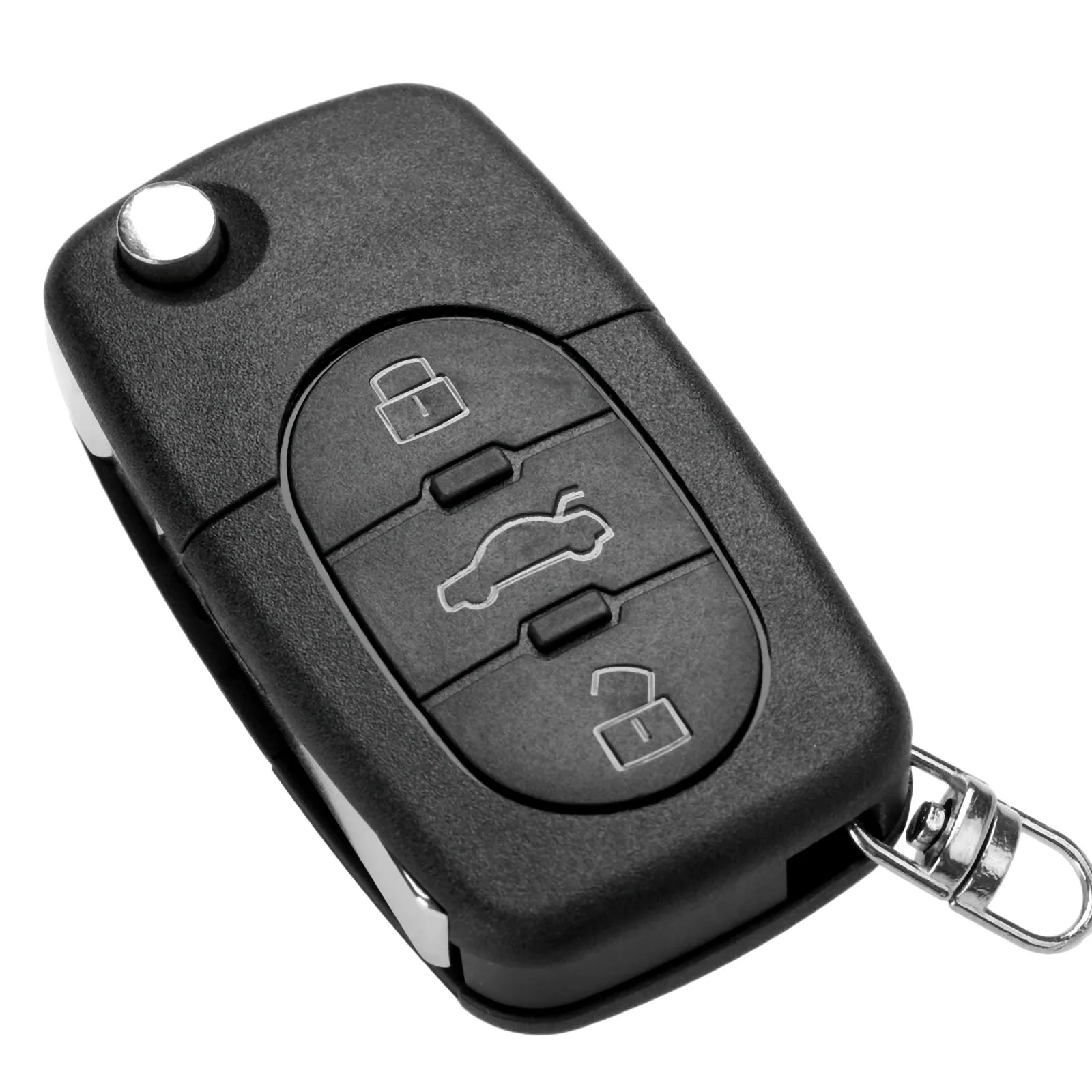 Автомобильный Дистанционный ключ Yetaha для Audi A6 TT 3 кнопки 433 МГц 4D0 837 231 к 4D0837231K с