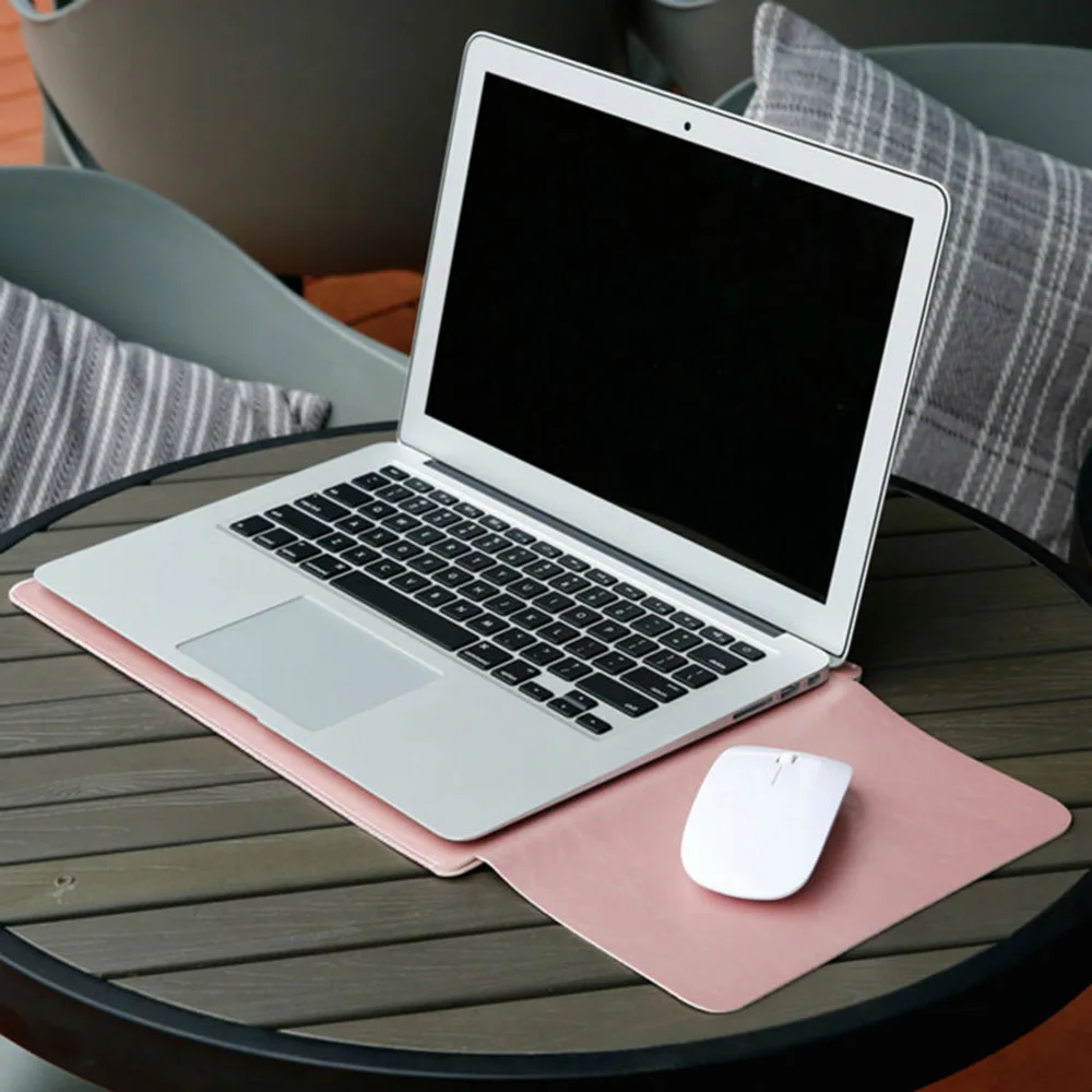Сумка для ноутбука чехол для Macbook Air 11 13 15 дюймов унисекс лайнер рукав чехол для ноутбука Macbook Планшет Сумки PU Чехлы