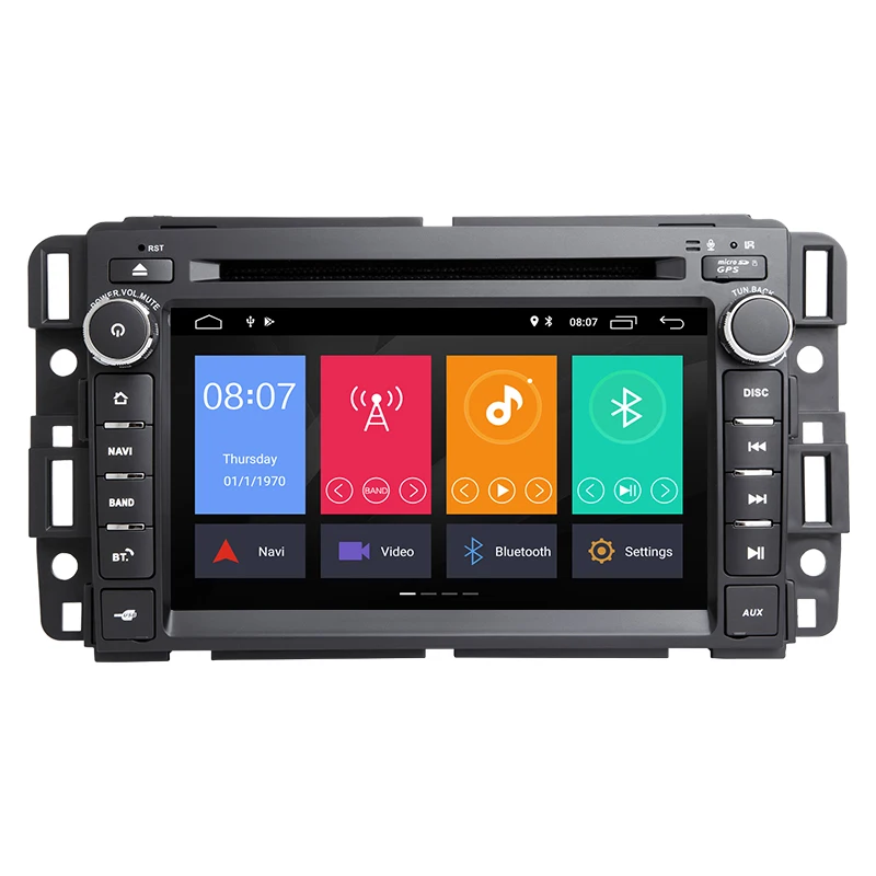 Clearance Android 8.1 Car DVD Player Quad CoreFor Chevrolet Tahoe Traverse BUICK Enclave GMC HUMMER Multimedia Radio GPS TPMS Canbus Wifi 1