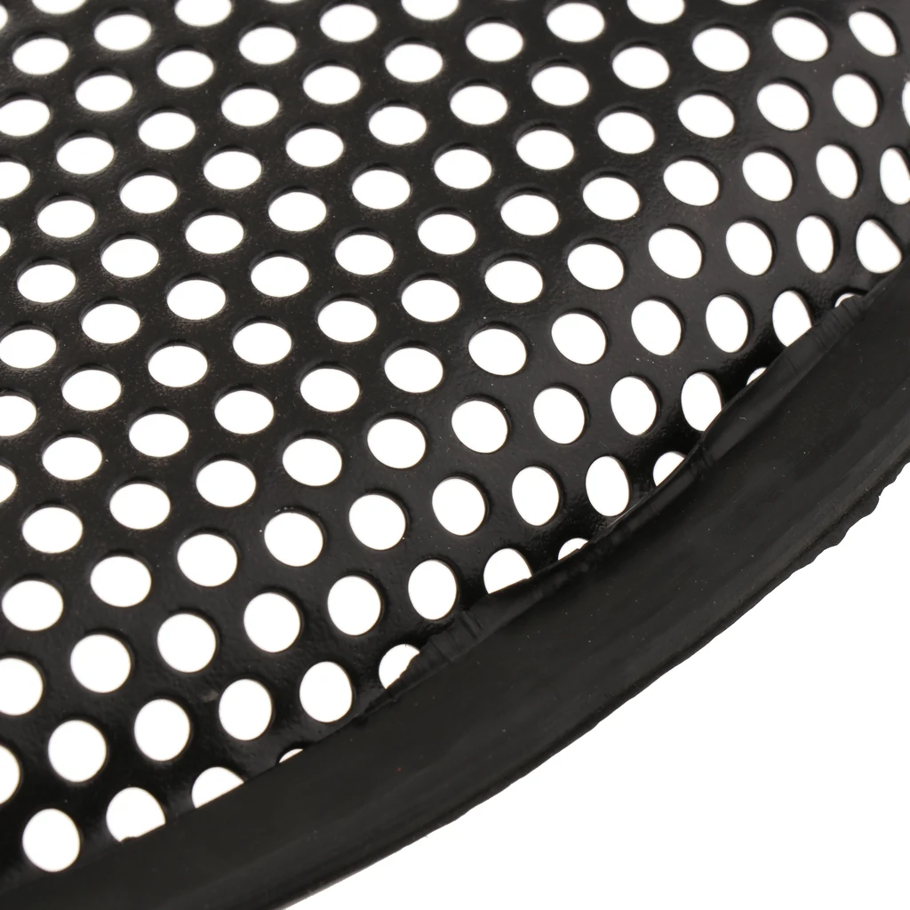 1 Pcs Speaker Grills Cover Case With 4Pcs Screws & 4Pcs Fix Bracket For 12 Inches Speaker Mounting Home Audio DIY Directly Fixed