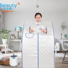 Семейная сауна, Паровая камера кожа спа портативная Паровая сауна палаточная сауна тонкая фигура емкость 2L 1000 W