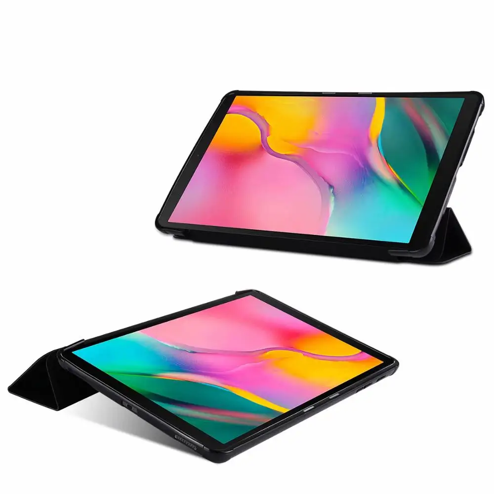 Силиконовый ТПУ чехол на заднюю панель для samsung Galaxy Tab A 10,1 SM-T510 SM-T515 T510 T515 чехол для планшета противоударный корпус+ ручка+ пленка