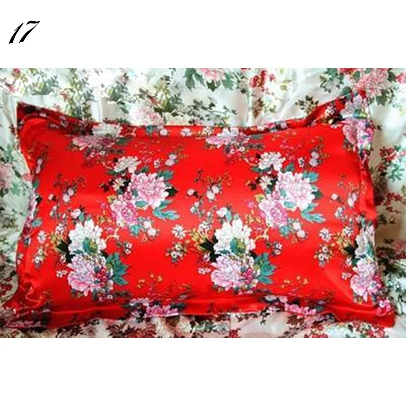 1 шт. наволочка из искусственного шелка 48 х74 см|satin pillowcase|single pillowsilk satin pillowcases |