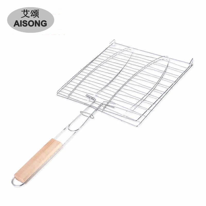 

grilled fish barbecue,roast fish clip, cooking fish barbecure 23cm*23cm