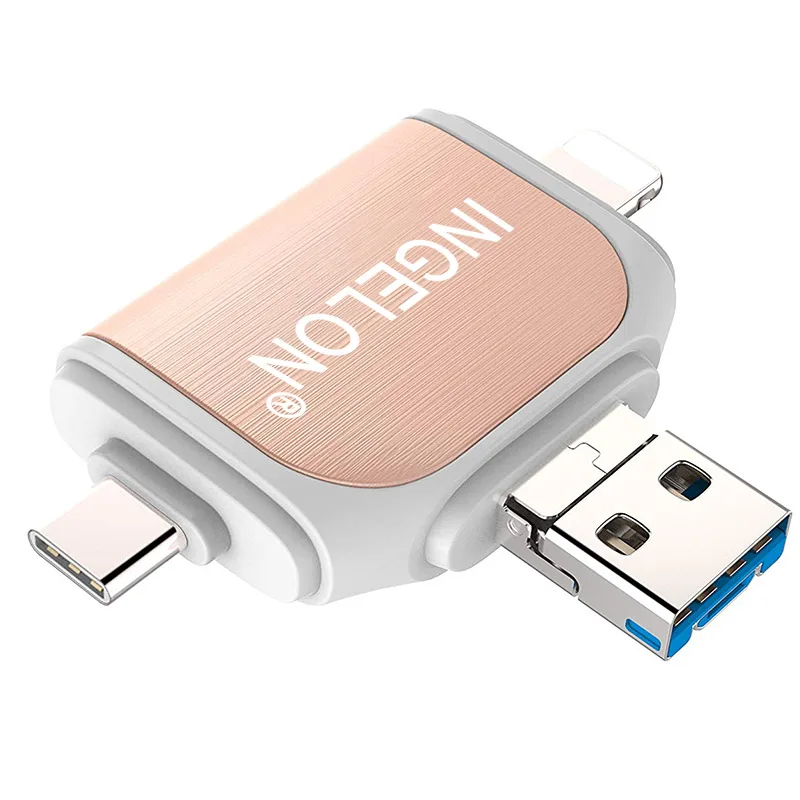 SD Card Reader Металл USB адаптер 3 в 1 USB C OTG; оптовая продажа; Прямая поставка; Новое поступление писатель Тип c Microsd читатель для iphone