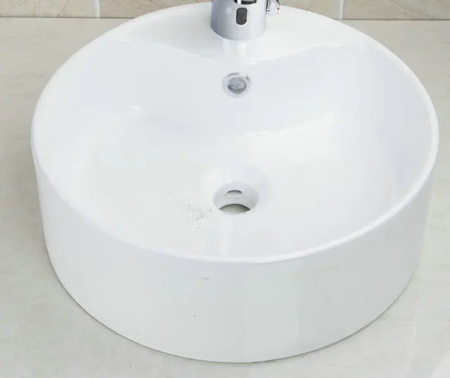 Modern Style Handmade Countertop Basin Sink Td3030 Ceramic Washbasin Modern Style Handmade Countertop Basin Sink Td3030 Ceramic Washbasin Bowl Bathroom Vessel With Pop Up