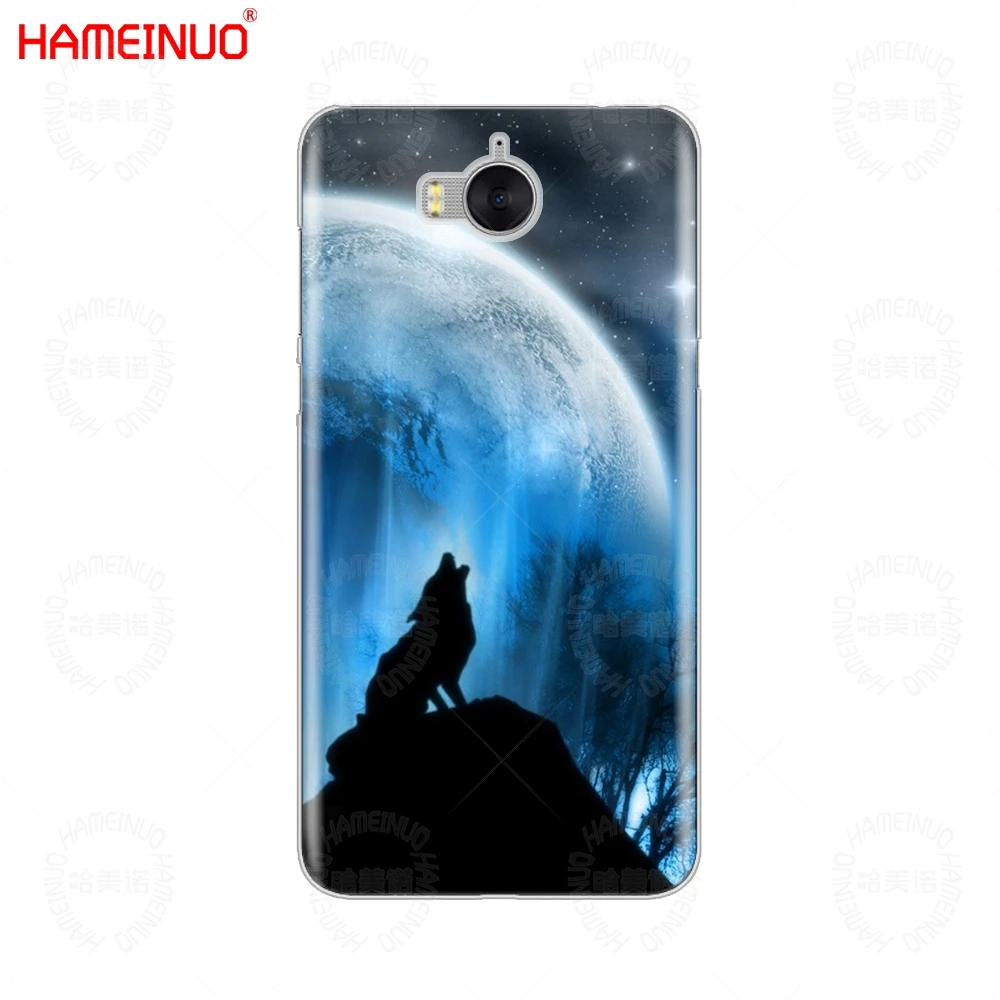Чехол для мобильного телефона с изображением волка huawei honor 3C 4X 4C 5C 5X 6 7 Y3 Y6 Y5 2 II Y560