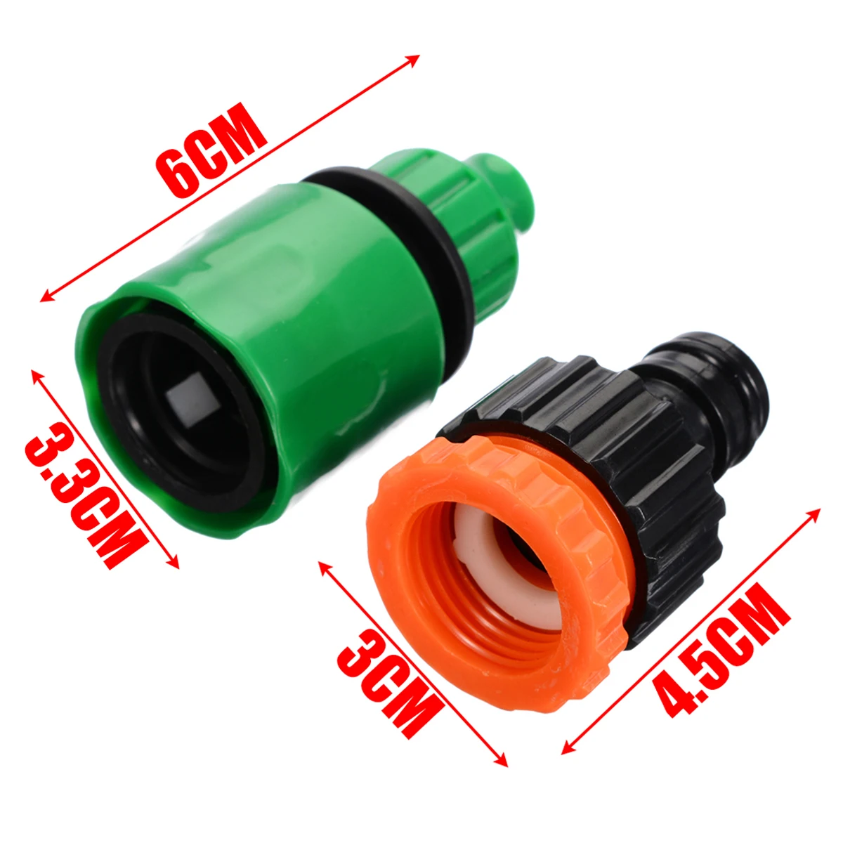 Mayitr 16ft Garden Misting Cooling System Patio Water Mister Nozzles Mist Sprinkler Hose Spray Head Water Connection Kit