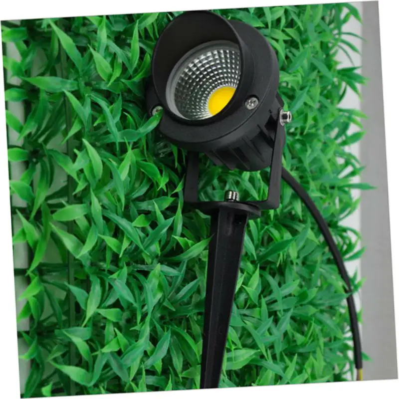 Стиль открытый IP65 садовый колышек светодиодный свет 12 V 7 Вт монолитный блок светодиодов для газона лампы Пруд путь наводнение пятно огни