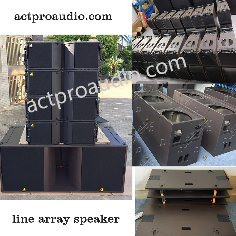 KR208 двойной 8 дюймов линейного массива speakerKS28 SB28 сабвуфера 18 pro работает звуковая