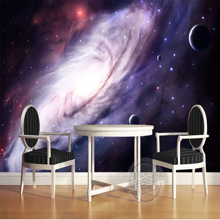 Achetez en gros papier peint au plafond galaxy en ligne à des ... Peinture et papier peint pour chambre