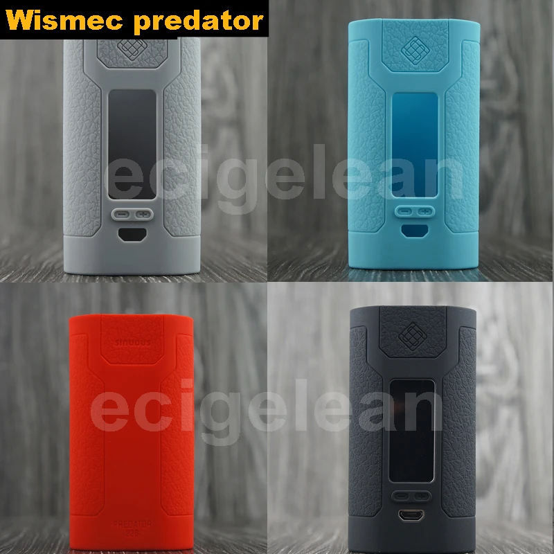 Post 2 шт. * wismec Хищник силиконовый чехол VS технология iqos/VT Box 250/smoant rabox 100/vgod 150 Вт/Poke