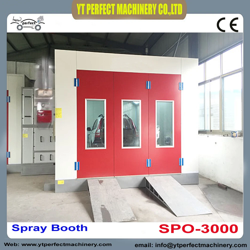 Buy SPO 3000 industrial paint booth down draft paint