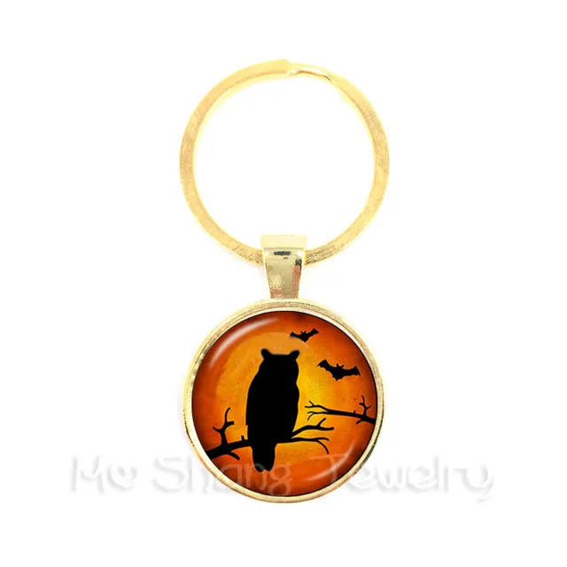 Vintage Royal Crown bee Art Keychain Queen Bee Jewelry Keyring For Best Friends 5