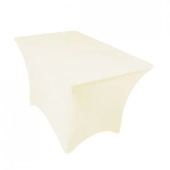 4FREC-090102-4-ft.-Rectangular-Stretch-Tablecloth-Ivory_main_540x540