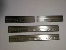 Stainless Steel Door Sill Scuff Plate for 2014 2017 Nissan X Trail X Trail XTrail T32