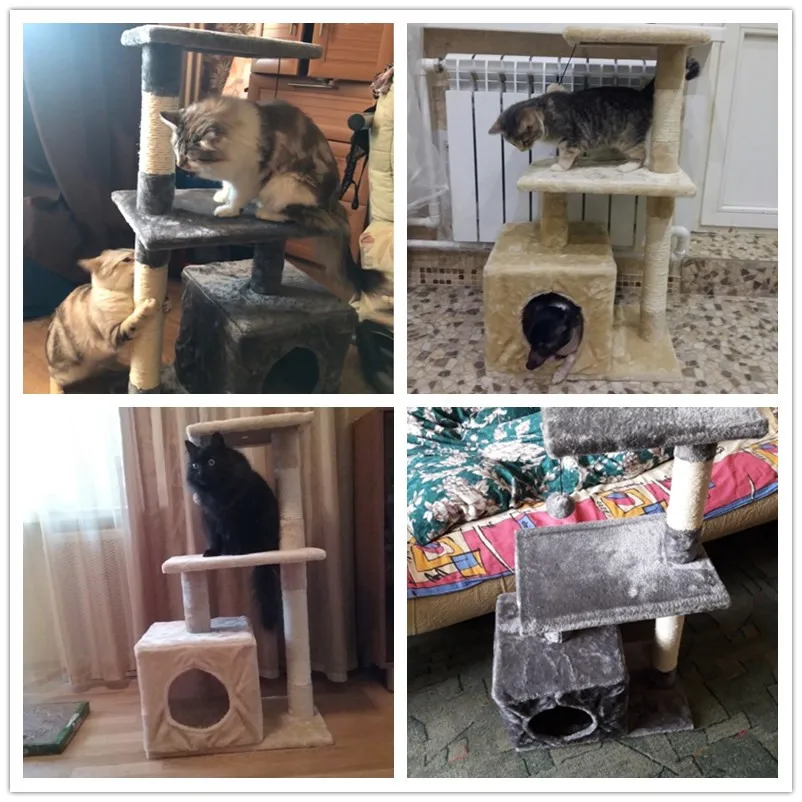 Домашняя, мебель для кошек, игрушка для кошек, домик для когтей, деревянный домик, игрушка для домашних животных, игрушка для прыжков, скалолазание, Когтеточка