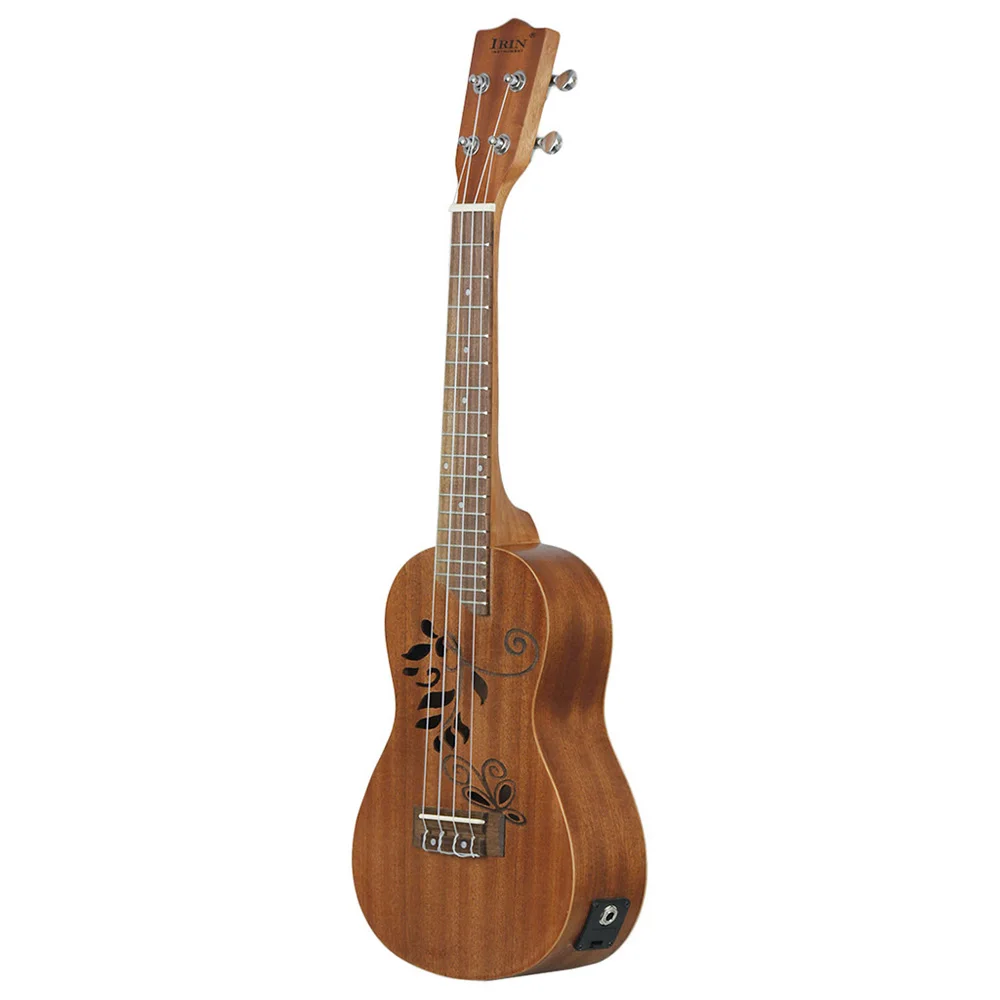 

IRIN 24 inch Ukulele Sapele Wood Ukelele Uke Kit with LCD EQ