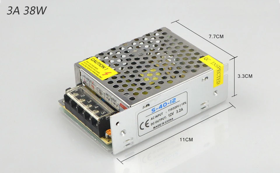 Adaptador de Fonte de Alimentação 220v para 12v Transformador 3a 5a 8a 10a 15a 20a 30a 40a ac 110v dc 2a 4 Cheap Transformadores de iluminação