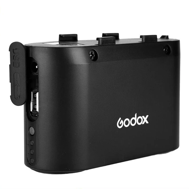 Godox BT5800 External Flash Power Backup Fast Fill Output Battery Chamber Pack For Power Supply
