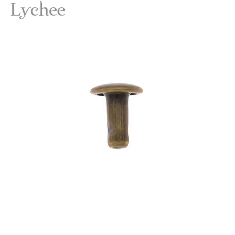 Кожаные Металлические d образные пряжки Lychee Life 10 шт. серебристая бронзовая