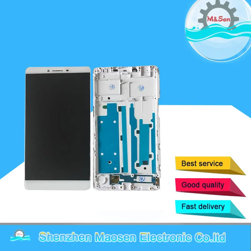 

M&Sen For 6.0" OPPO R7 Plus LCD Screen Display+Touch Panel Digitizer With Frame For OPPO R7 Plus Lcd Display
