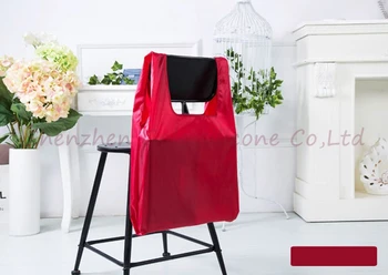 

square pocket bag 16 colors available reusable foldable handle bag,500pcs/lot