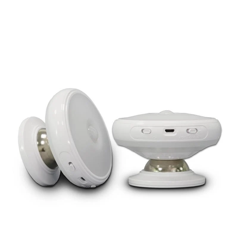 360 Degree Rotating Motion Sensor LED Night Light USB Rechargeable Security Wall Lamp Baby Sleep Home Stair Kitchen Toilet Light (3)