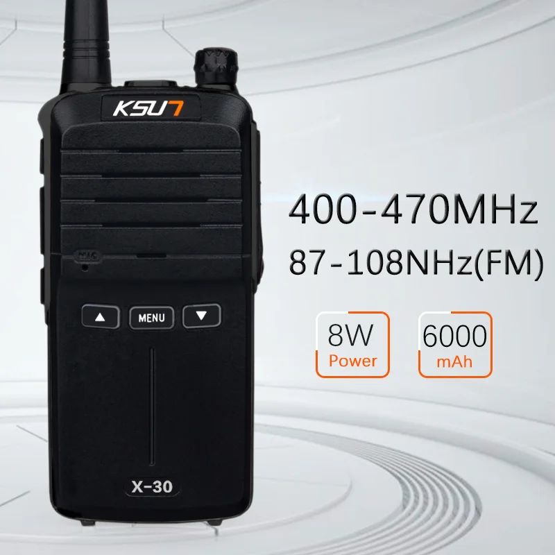 KSUN X-30 handheld walkie talkie 8W high power UHF Handheld Two Way Ham Radio Communicator HF Transceiver Amateur Handy KSUN X-30 handheld walkie talkie 8W high power UHF Handheld Two Way Ham Radio Communicator HF Transceiver Amateur Handy