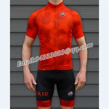 KOM red cycling set summer men tights triathlon suit  MTB bike jersey bib shorts gel pad 2019 pro team clothing custom bicicleta