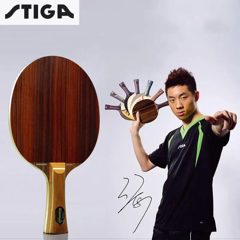Оригинальная ракетка для настольного тенниса Stiga Rosewood NCT 5 7 мощная Xu Xin с таким же