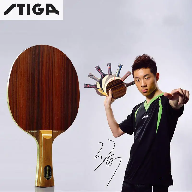 Stiga卓球ラケット,オリジナル,ローズウッド,nct,5,7つの攻撃,世界