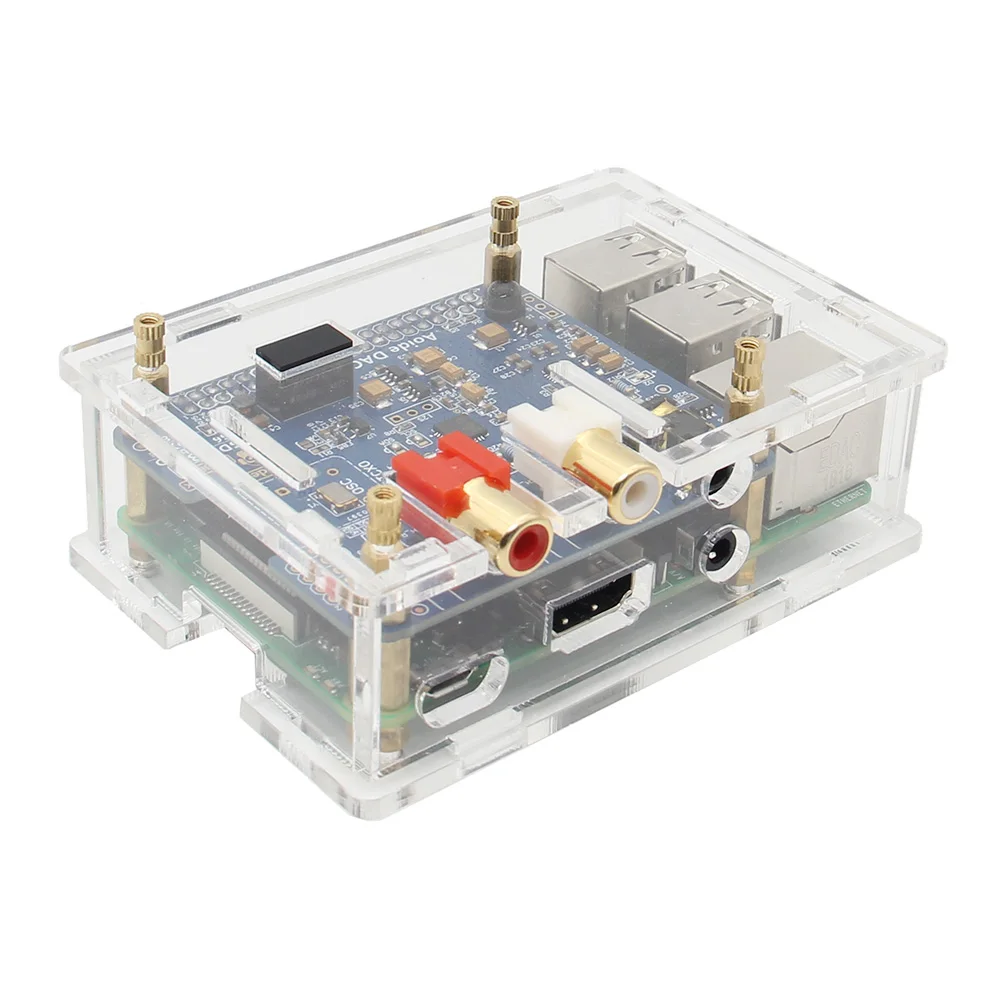 Звуковая карта DAC II ES9018K2M Hifi 32 бит DSD/APE/FLAC/WAV музыкальный плеер плата расширения