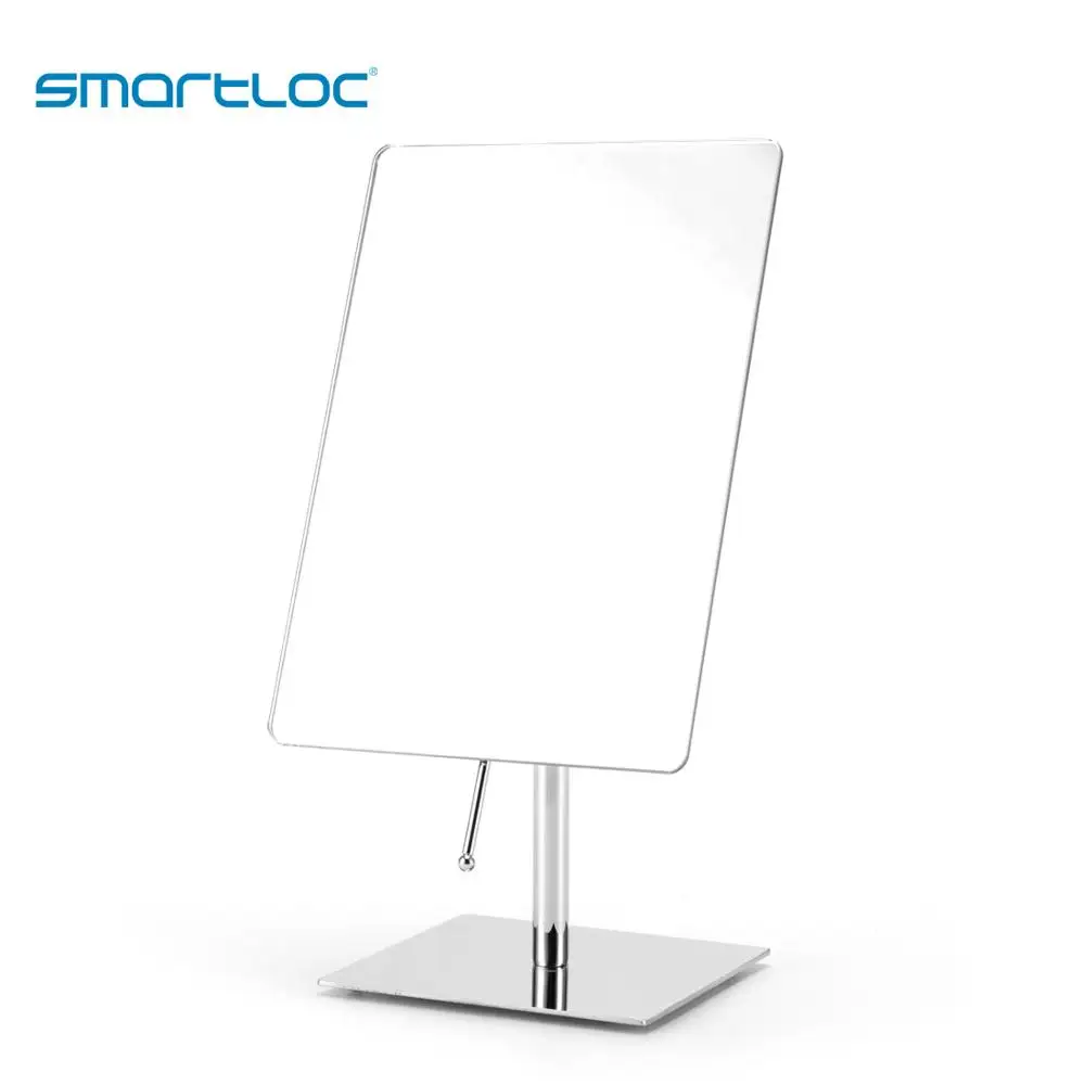 Smartloc 9 بوصة الحديد المستطيل حامل مرآة حمام الحمام ماكياج مرايا التجميل اكسسوارات أدوات منضدة الزينة الغرور 180 ° Smartloc 9 بوصة الحديد المستطيل حامل مرآة حمام الحمام ماكياج مرايا التجميل اكسسوارات أدوات منضدة الزينة الغرور 180 °