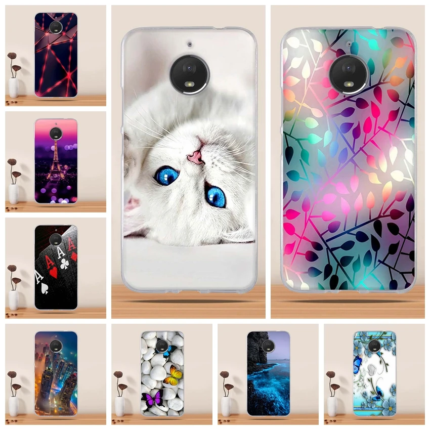 

For Motorola Moto E4 Plus Case Cover 5.5"Silicone Phone Case for Moto E4 Plus Cover For Moto E Plus (4th Gen.)Europe version bag