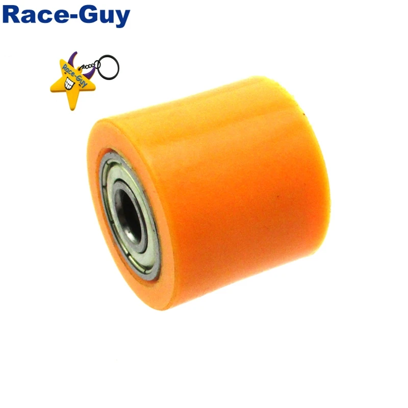 

Yellow 8mm Chain Roller Pulley Tensioner For Dirt Bike ATV Quad 4 Wheeler Motorcycle