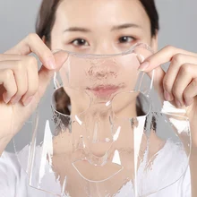 7 шт./кор. корейский коллагеновый, для лица маски угрей коллаген белок jellys маска уход за кожей увлажняющие маски прозрачная маска